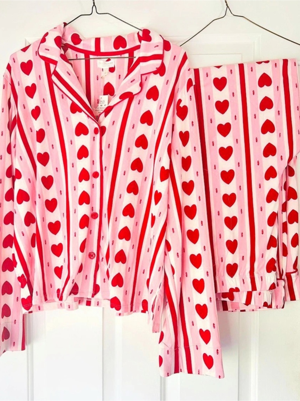 NWT Heart Print Pajama Set 💕❤️